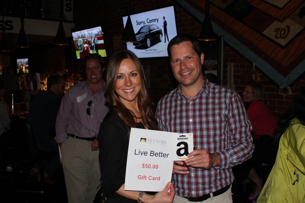 Attache Live Better Gift Card Winner