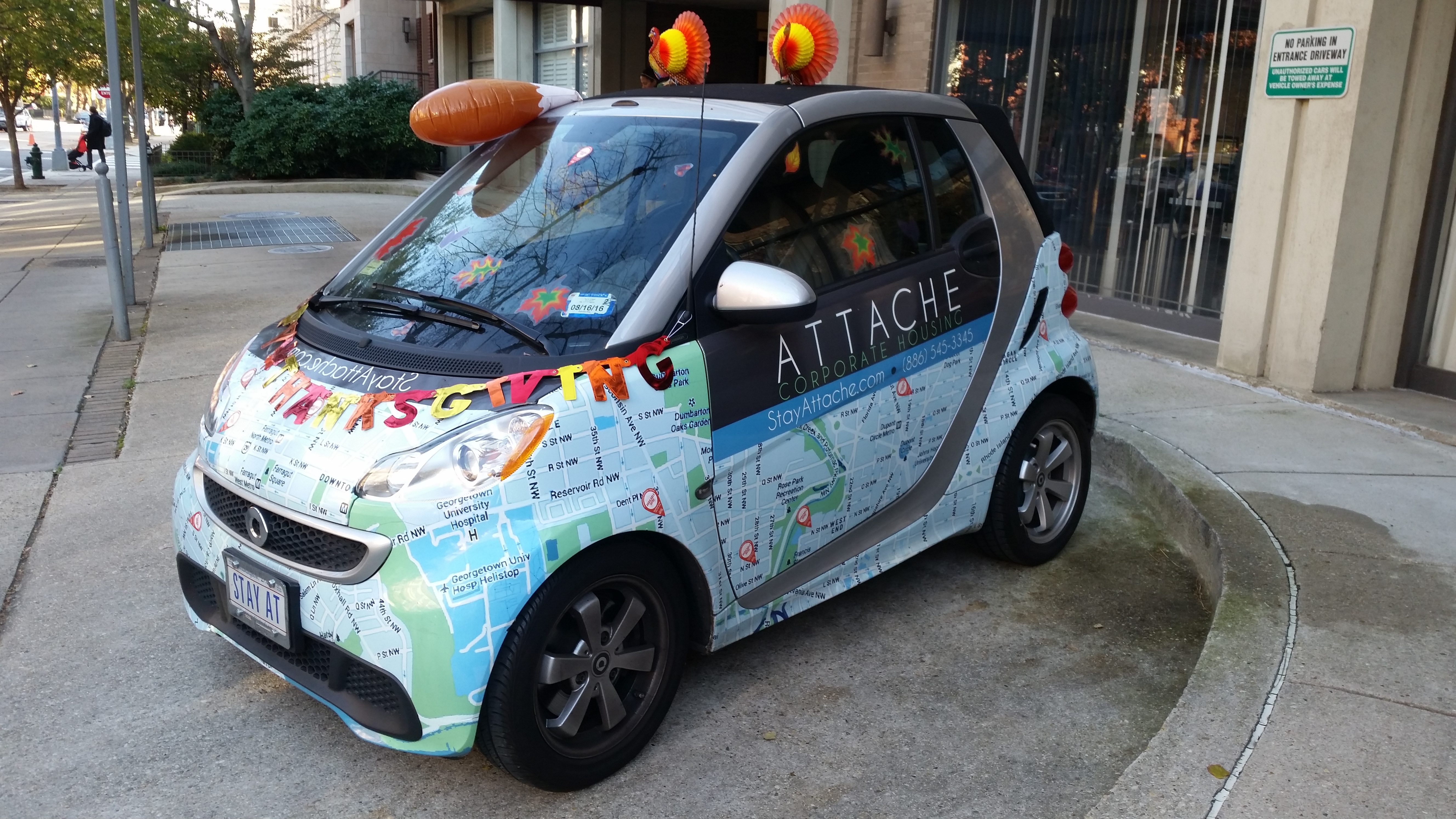 Thanksgiving for our Smartcar